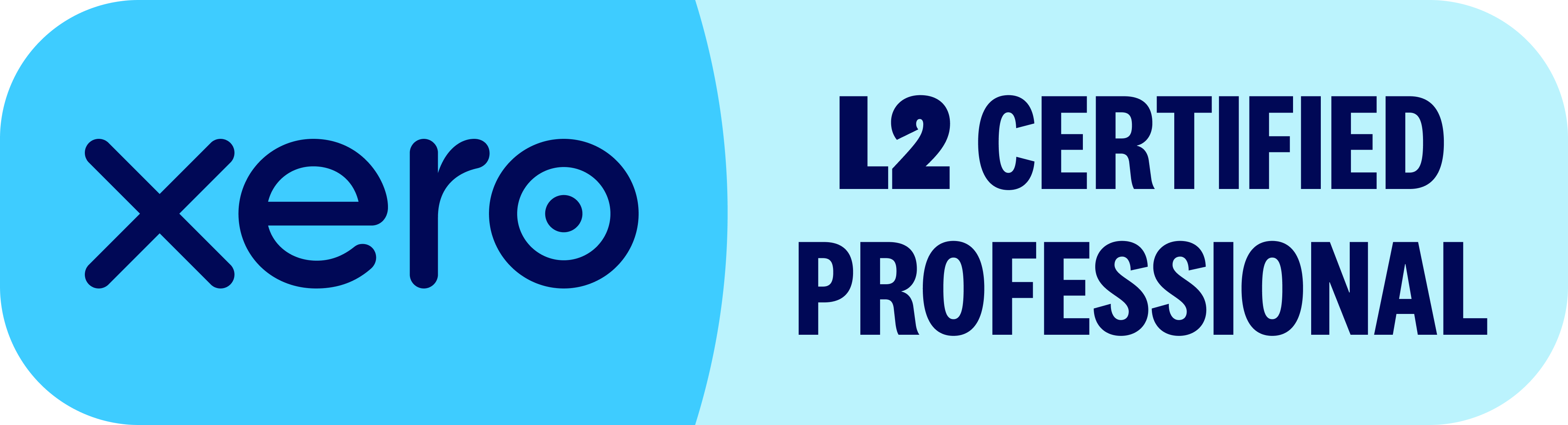 Xero L2 certified professional badge